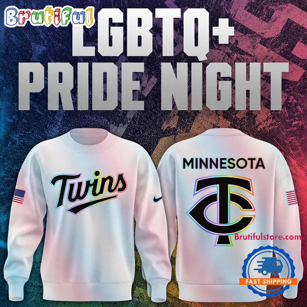 Minnesota Twins 2026 Lgbtq Pride Night Sweatshirt