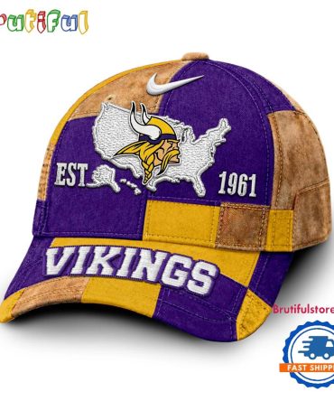 Minnesota Vikings 2026 Nfl Heritage Game Day Classic Cap