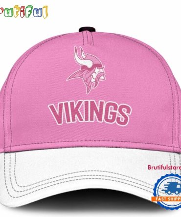 Minnesota Vikings 2026 X Breast Health Awareness Night Limited Edition Cap