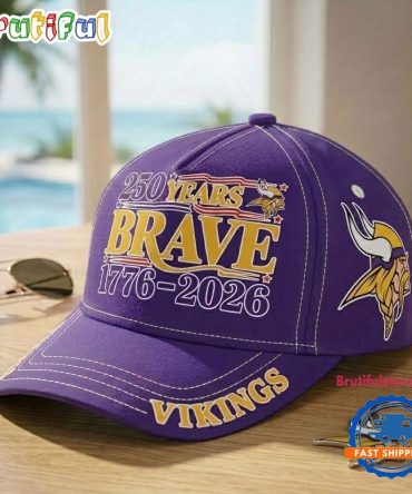 Minnesota Vikings Us 250th Anniversary Classic Cap