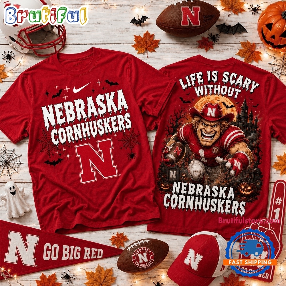 Nebraska Cornhuskers 2026 Ncaa Halloween 3d Shirt