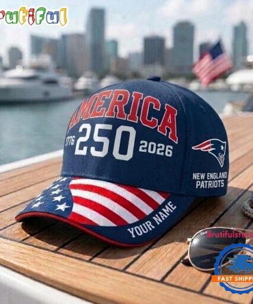 New England Patriots 250Th Anniversary Of America Classic Cap