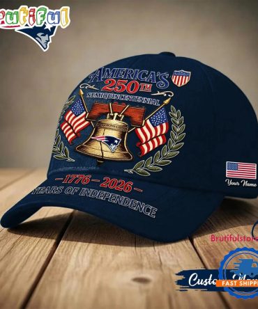 New England Patriots Nfl 1776-2026 Years Of Independence Classic Cap