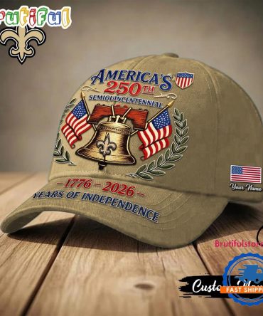 New Orleans Saints Nfl 1776-2026 Years Of Independence Classic Cap