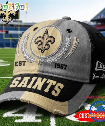New Orleans Saints Nfl Split Color New Era Classic Cap