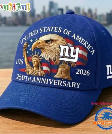 New York Giants 250Th Anniversary Of America Classic Cap