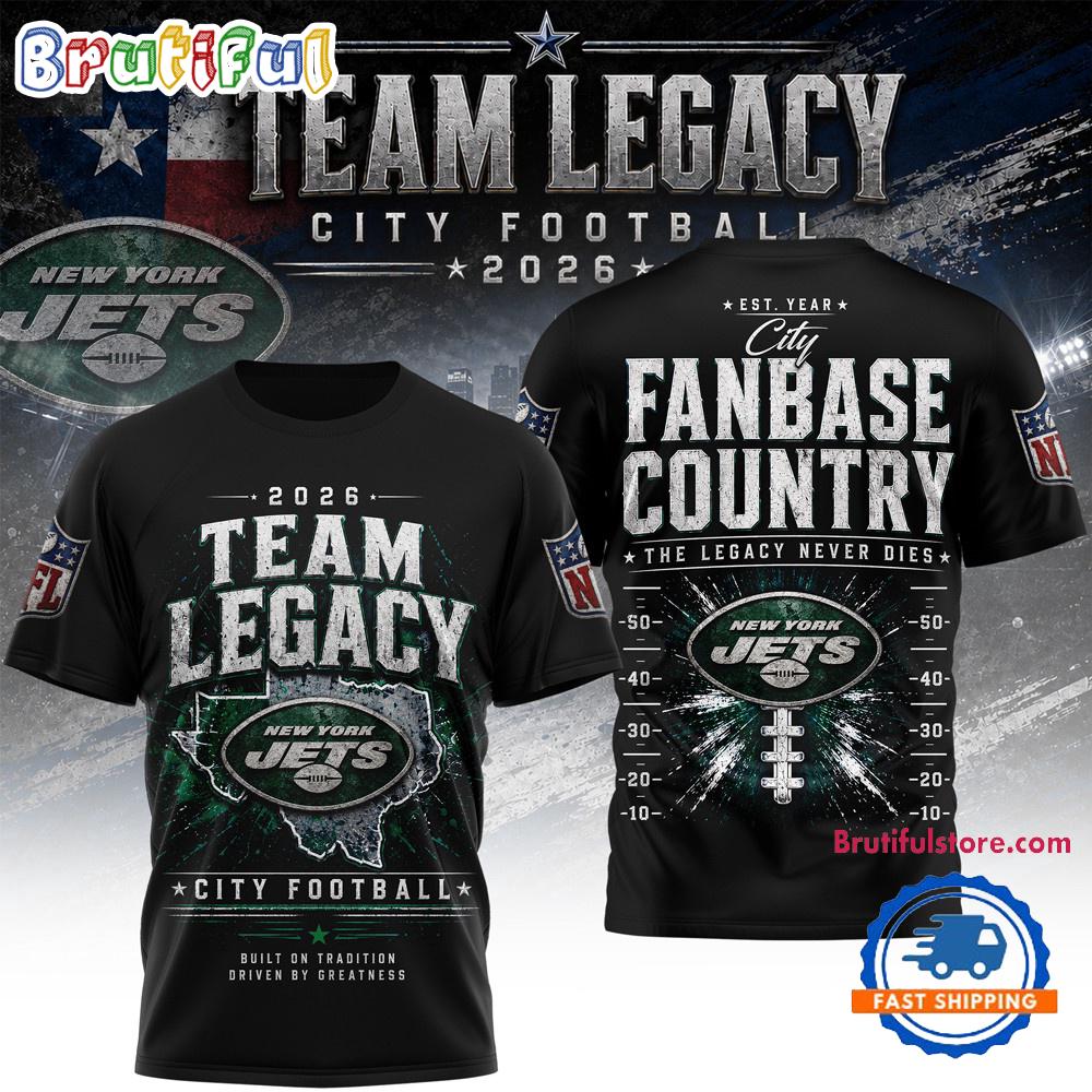 New York Jets Nfl Gridiron Dynasty Limited Edition 3D Shirt