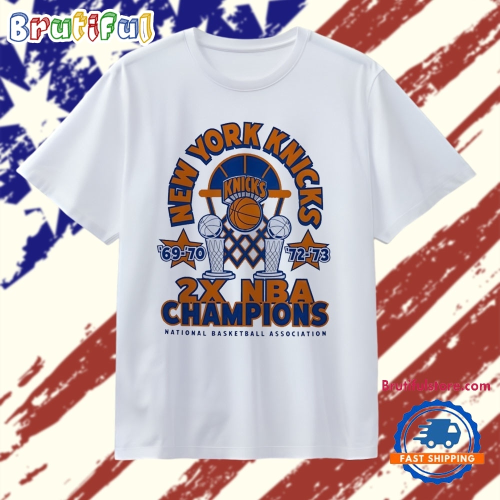 New York Knicks 2X Nba Champions ’69 ’70 And ’72 ’73 T Shirt