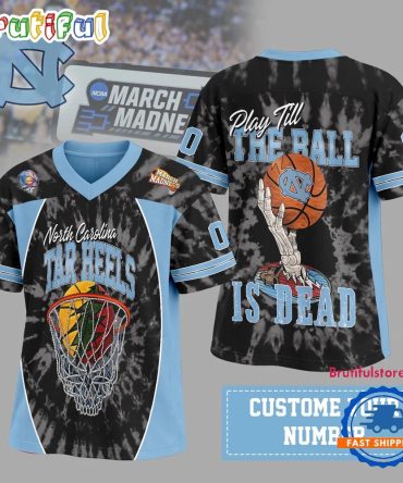 North Carolina Tar Heels 2026 Ncaa March Madness Basketball Jersey Shirt