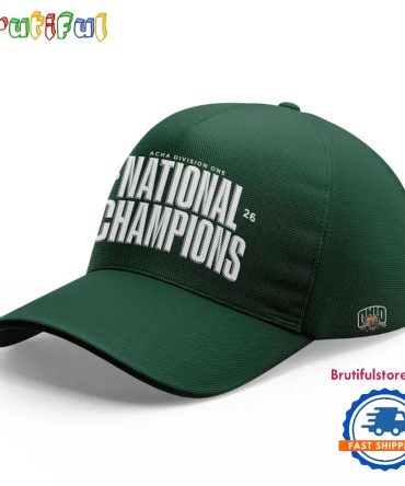 Ohio Bobcats 2026 Men'S Ice Hockey National Champions Limited Edition Cap