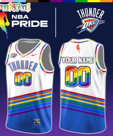 Oklahoma City Thunder 2026 Nba X Pride Day Limited Edition Basketball Jersey