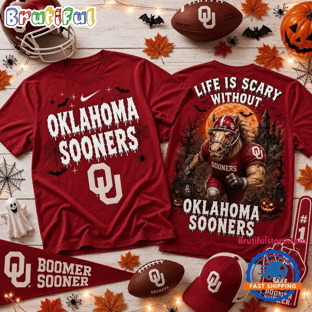 Oklahoma Sooners 2026 Ncaa Halloween 3d Shirt