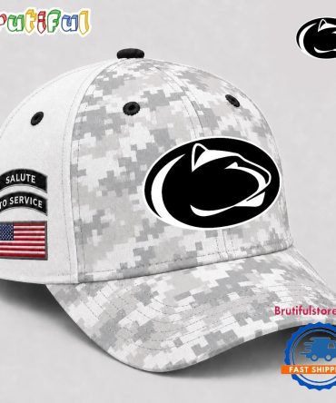 Penn State Nittany Lions 2026 Ncaa Veterans Salute To Service Camo Classic Cap