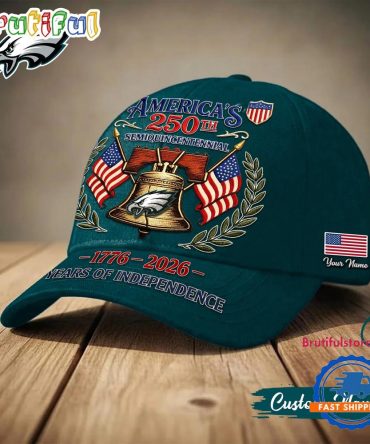 Philadelphia Eagles Nfl 1776-2026 Years Of Independence Classic Cap