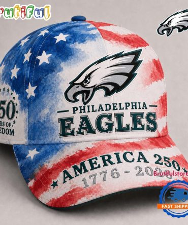 Philadelphia Eagles Nfl America 250 Years Of Freedom Classic Cap