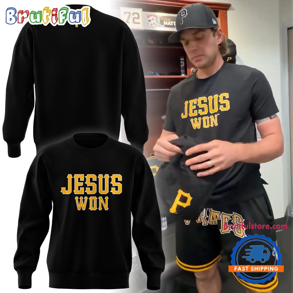 Pittsburgh Pirates Jesus Won 2026 Limited Edition Sweatshirt