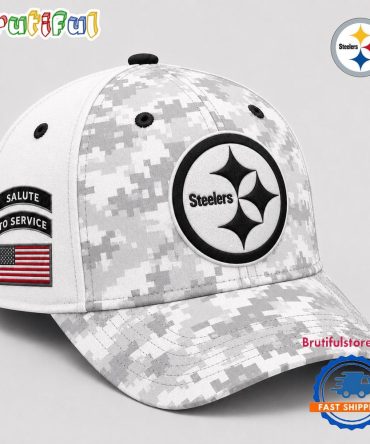 Pittsburgh Steelers 2026 Nfl Salute To Service Digital Camo Baseball Cap