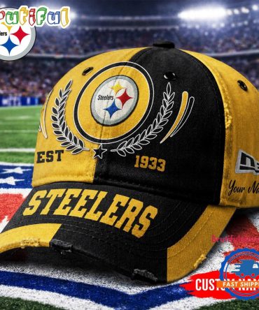 Pittsburgh Steelers Nfl Split Color New Era Classic Cap