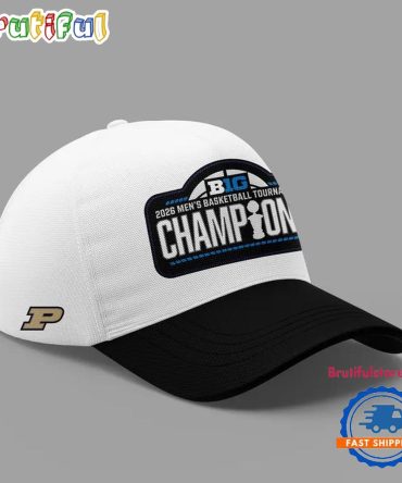 Purdue Boilermakers Men'S Basketball 2026 Big Ten Tournament Champions Classic Cap