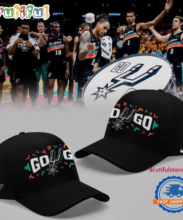 San Antonio Spurs Go Spurs Go 2026 Nba Playoffs Classic Cap