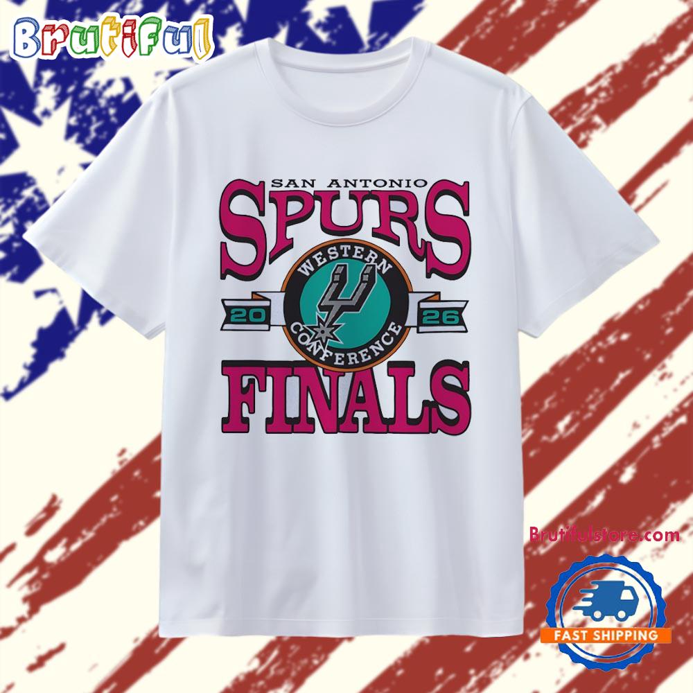 San Antonio Spurs Nba Western Conference Finals 2026 Vintage T Shirt