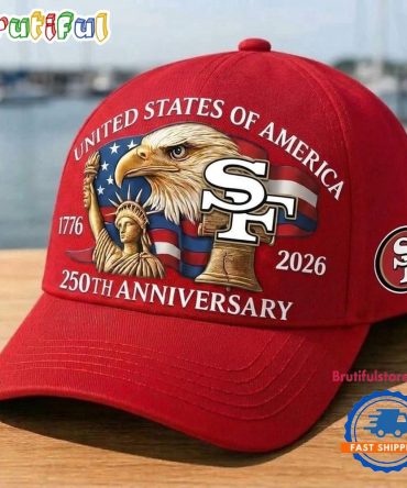 San Francisco 49Ers 250Th Anniversary Of America Classic Cap
