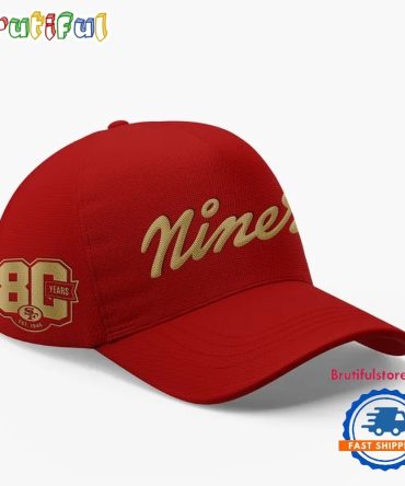 San Francisco 49Ers 80Th Year Anniversary 2026 Exclusive Cap