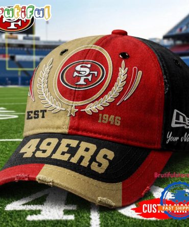San Francisco 49Ers Nfl Split Color New Era Classic Cap