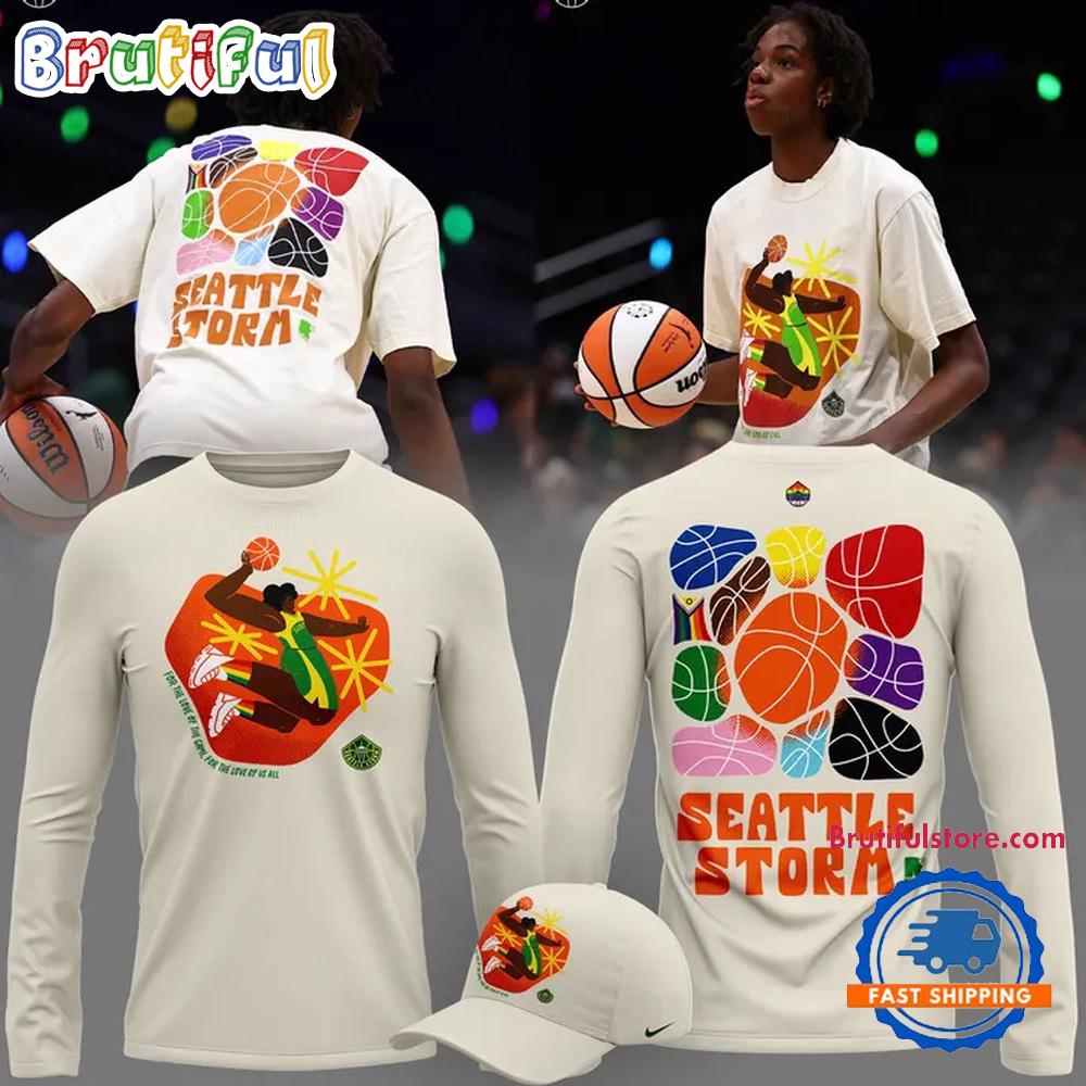 Seattle Storm X Pride Night 2026 Exclusive Long Sleeve Shirt