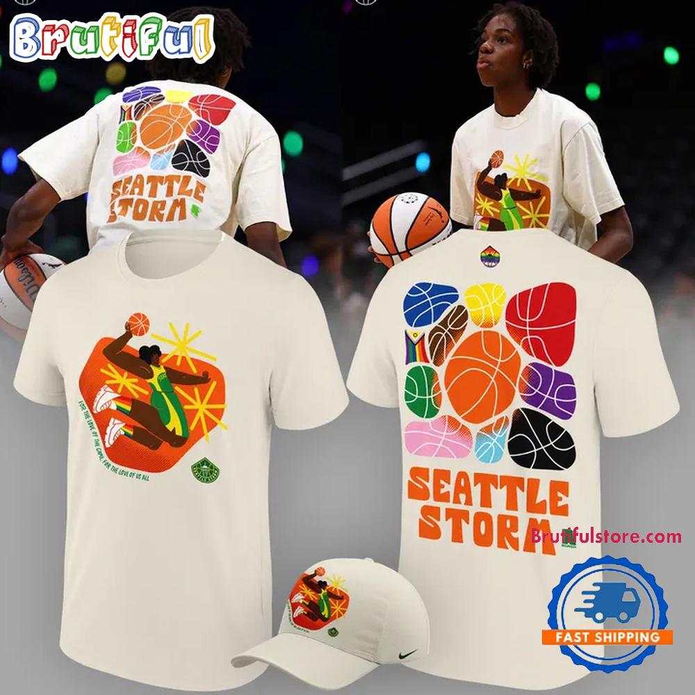 Seattle Storm X Pride Night 2026 Exclusive T Shirt