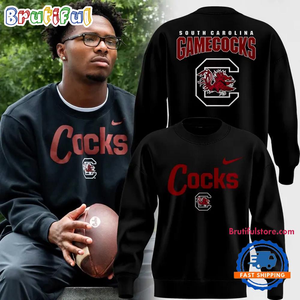South Carolina Gamecocks Black Uniform 2026 Sweatshirt