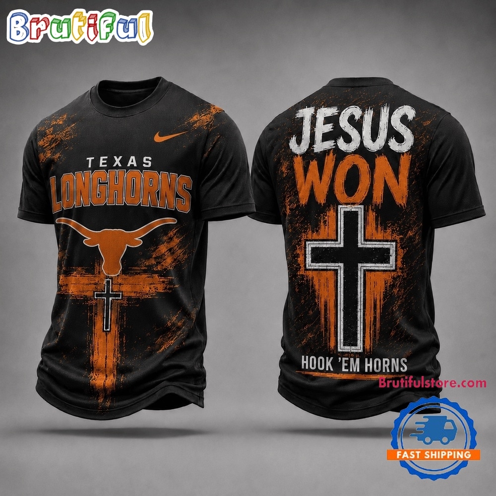 Texas Longhorns Ncaa Jesus Won 3d Shirt