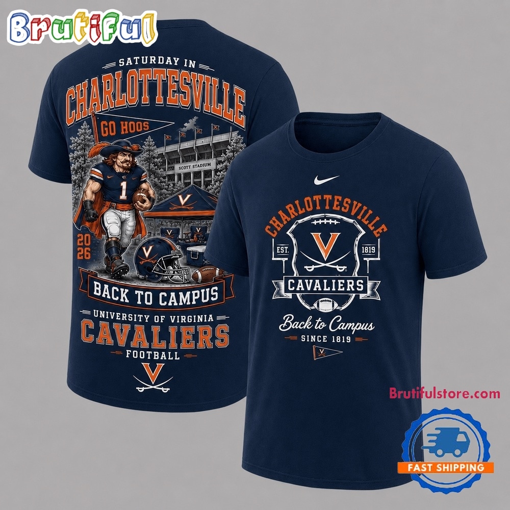 Virginia Cavaliers 2026 Ncaa Back To Campus 3D Shirt