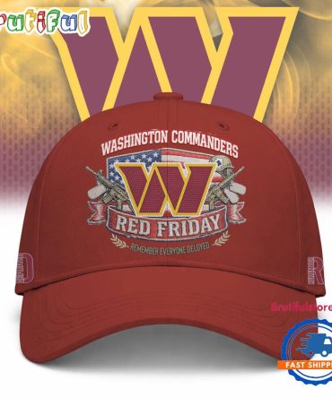 Washington Commanders 2026 Nfl Red Friday Classic Cap