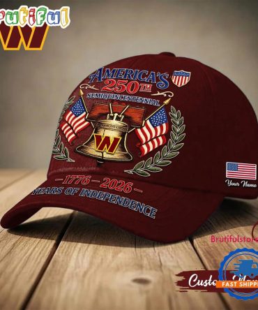 Washington Commanders Nfl 1776-2026 Years Of Independence Classic Cap