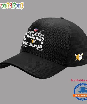 Wheeling Nailers 2026 North Division Champions Black Cap
