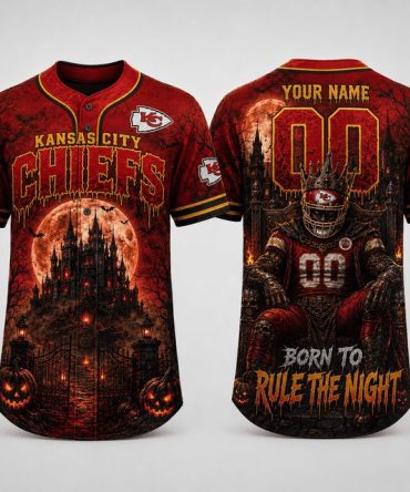 Kansas City Chiefs ,Nfl Halloween Baseball Jersey Gifts For Fan - Limited Edition