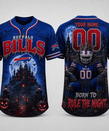 Buffalo Bills ,Nfl Halloween Baseball Jersey Gifts For Fan - Limited Edition