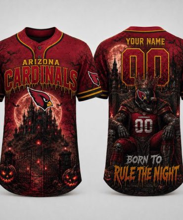 Arizona Cardinals ,Nfl Halloween Baseball Jersey Gifts For Fan - Limited Edition