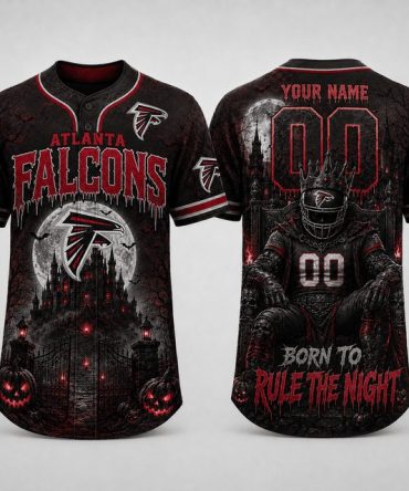 Atlanta Falcons ,Nfl Halloween Baseball Jersey Gifts For Fan - Limited Edition