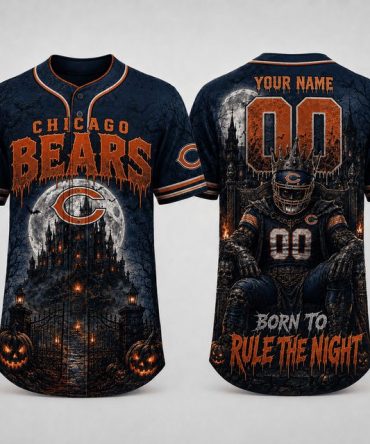 Chicago Bears ,Nfl Halloween Baseball Jersey Gifts For Fan - Limited Edition