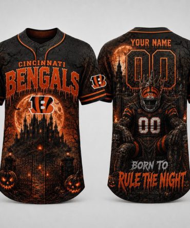Cincinnati Bengals ,Nfl Halloween Baseball Jersey Gifts For Fan - Limited Edition