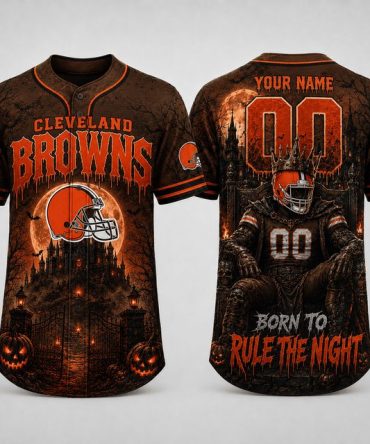 Cleveland Browns ,Nfl Halloween Baseball Jersey Gifts For Fan - Limited Edition