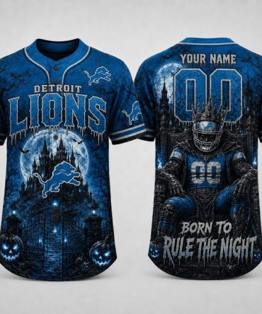 Detroit Lions ,Nfl Halloween Baseball Jersey Gifts For Fan - Limited Edition
