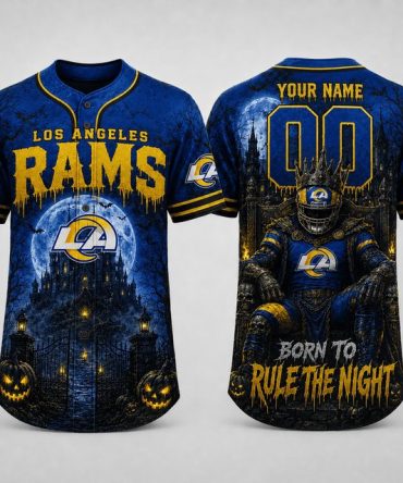Los Angeles Rams ,Nfl Halloween Baseball Jersey Gifts For Fan - Limited Edition