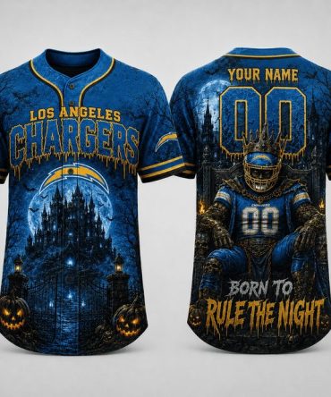 Los Angeles Chargers ,Nfl Halloween Baseball Jersey Gifts For Fan - Limited Edition