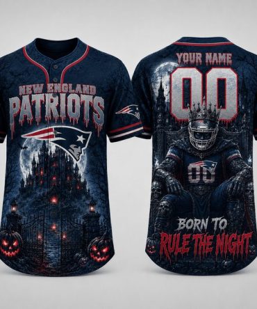 New England Patriots ,Nfl Halloween Baseball Jersey Gifts For Fan - Limited Edition