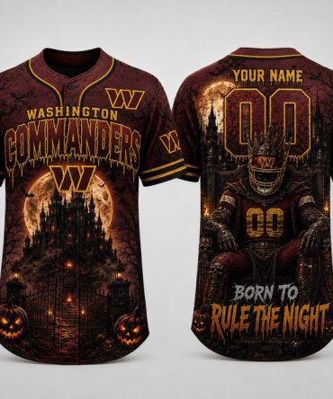 Washington Commanders ,Nfl Halloween Baseball Jersey Gifts For Fan - Limited Edition