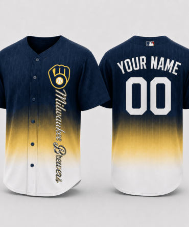 Milwaukee Brewers ,Mlb Premium Baseball Jersey Personalized Gift For Fan - Limited Edition