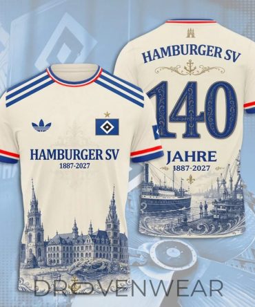 3D All Over Hamburger Sv 140Th Anniversary Shirt